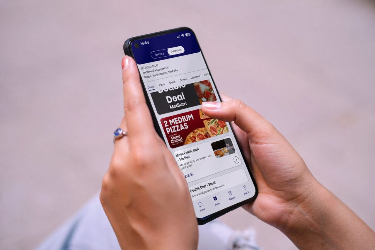 Andromeda ordering website & branded app &mdash; built to win Google and bring orders direct