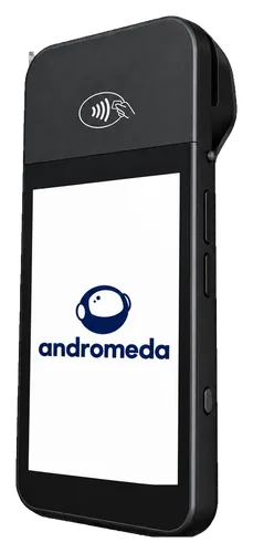 A handheld Stripe S710 Orderpad terminal