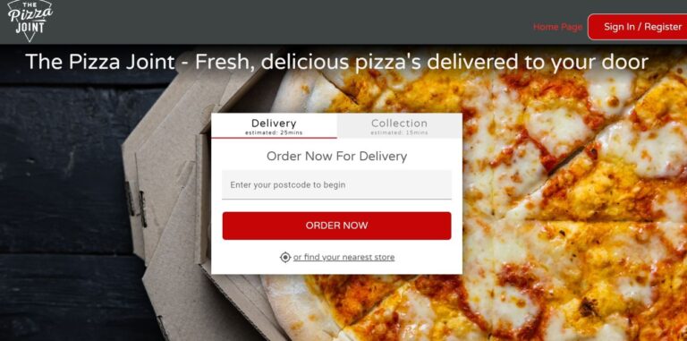 The Pizza Joint Online Delivery
