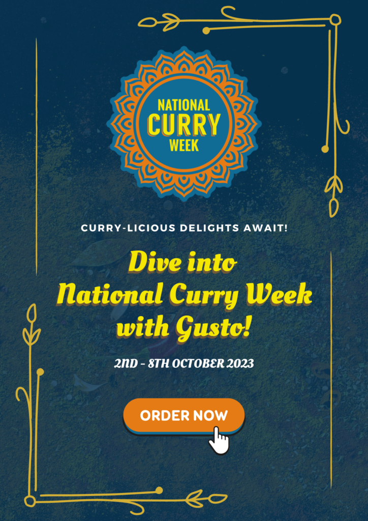 National Curry Week Poster