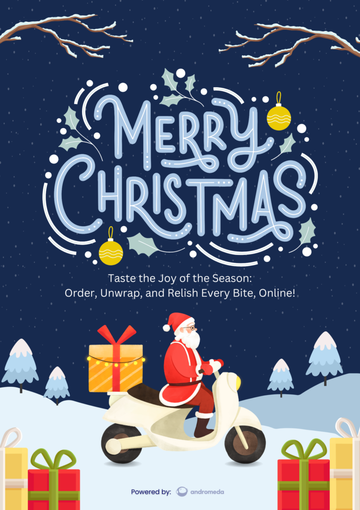 Experience the magic of Christmas stress-free by ordering your festive feast online - a convenient and delightful way to savor delicious cuisine while making the most of this joyful occasion with loved ones. Explore the abundance of culinary choices at your fingertips, ensuring a memorable celebration without the hassle of cooking or leaving home.