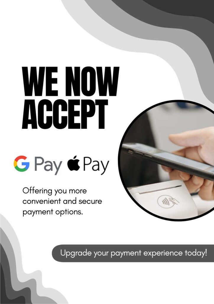 Accepting Google and Apple Pay Poster 2