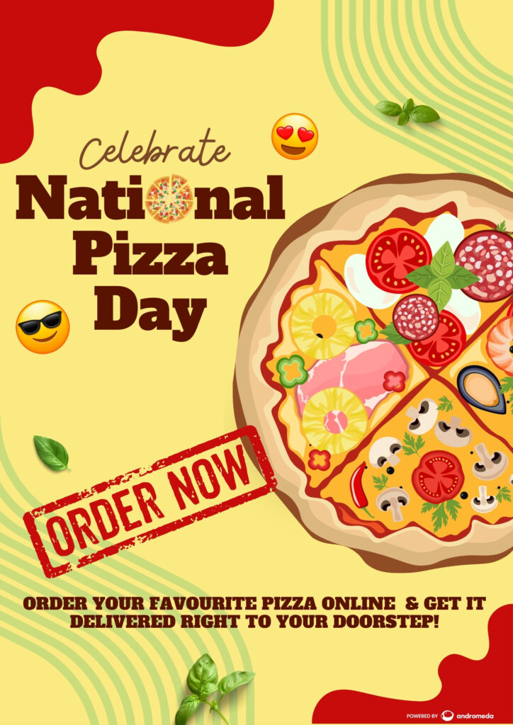 National Pizza Day Social Image