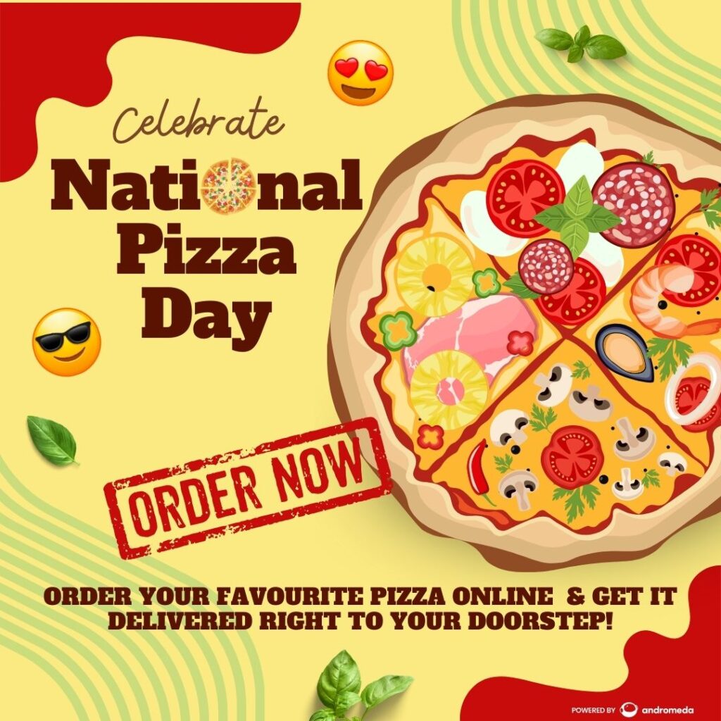 National Pizza Day Social Image